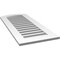 Ekena Millwork Arch Top Surface Mount PVC Gable Vent: Non-Functional, w/ 3-1/2"W x 1"P Standard Frame, 18"W x 40"H GVPAR18X4001SN - alternate 5